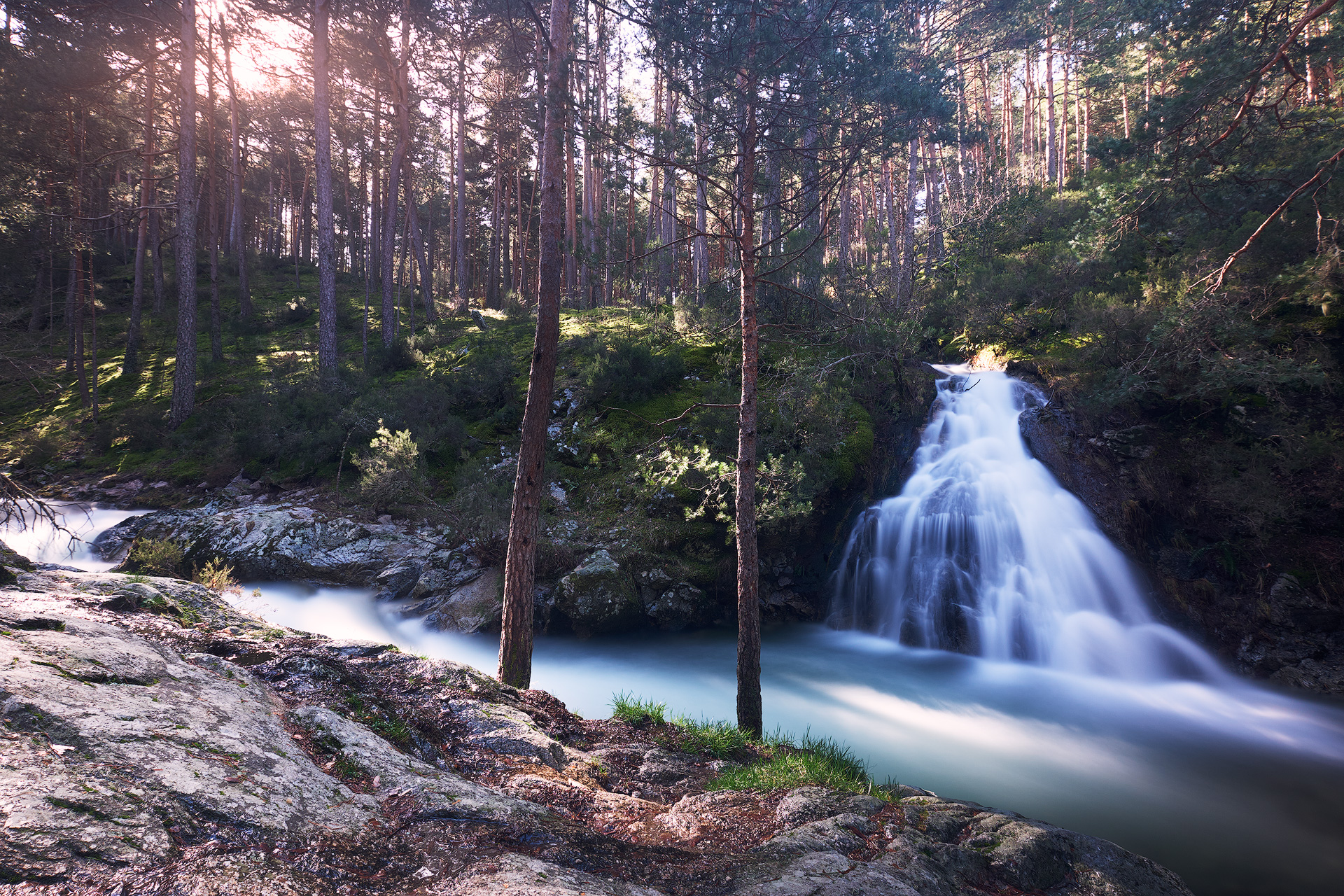 Cascada en el Arroyo del Paular
